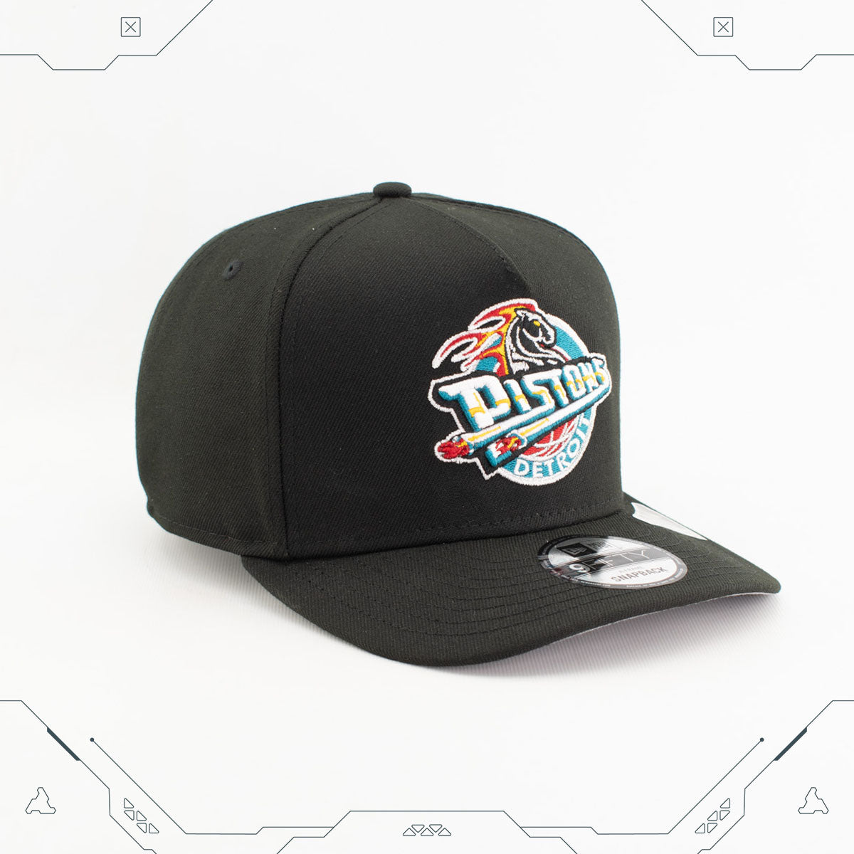 GORRA NEW ERA 9 FIFTY A-FRAME SNAPBACK DETROIT PISTONS