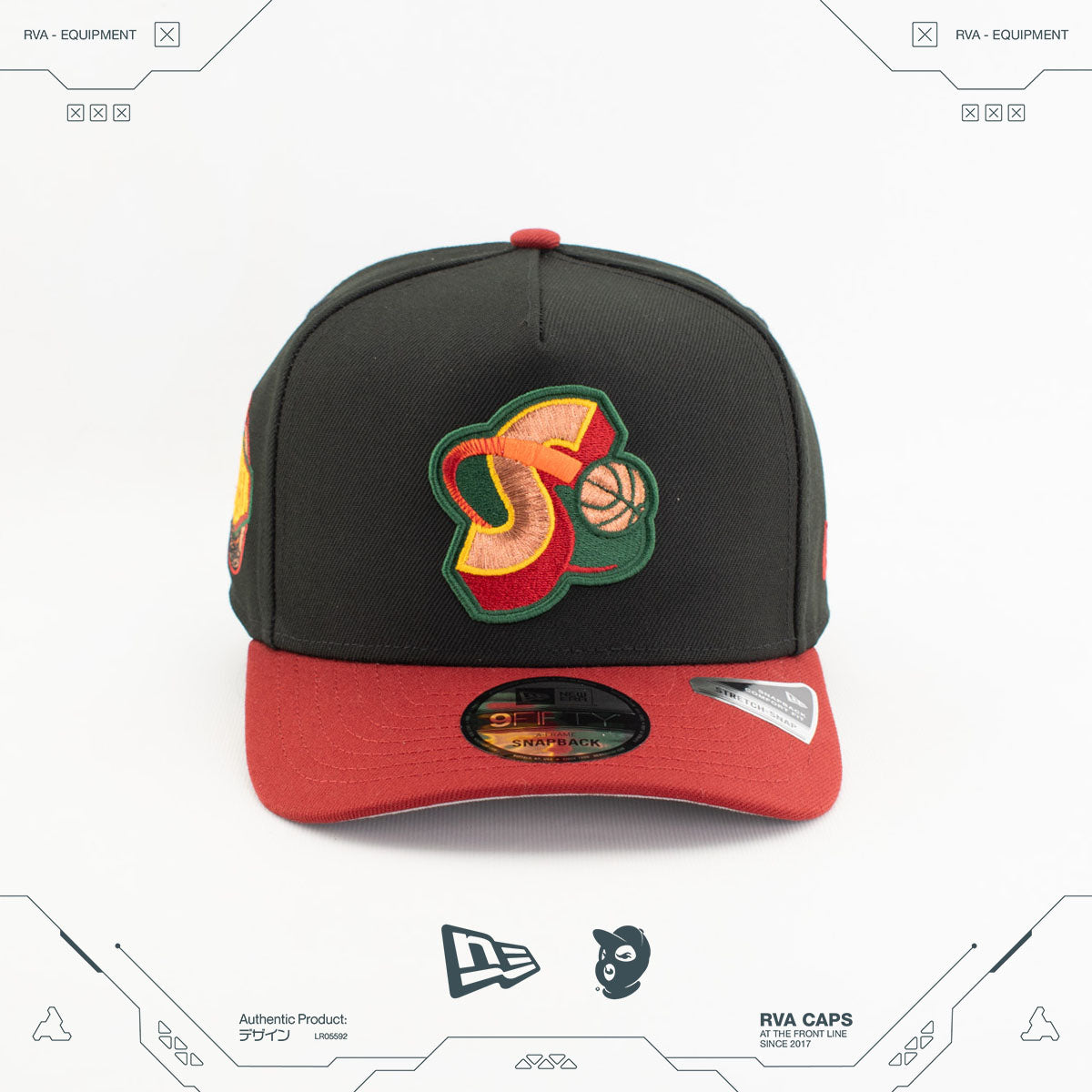 GORRA NEW ERA 9 FIFTY A-FRAME SNAPBACK SUPERSONICS SEATTLE