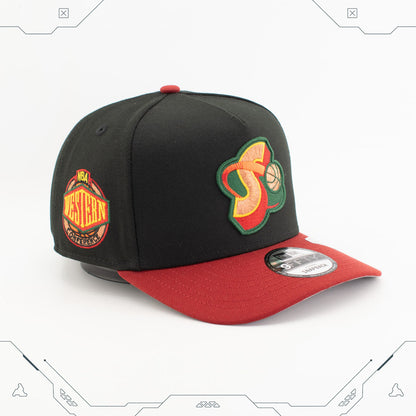 GORRA NEW ERA 9 FIFTY A-FRAME SNAPBACK SUPERSONICS SEATTLE