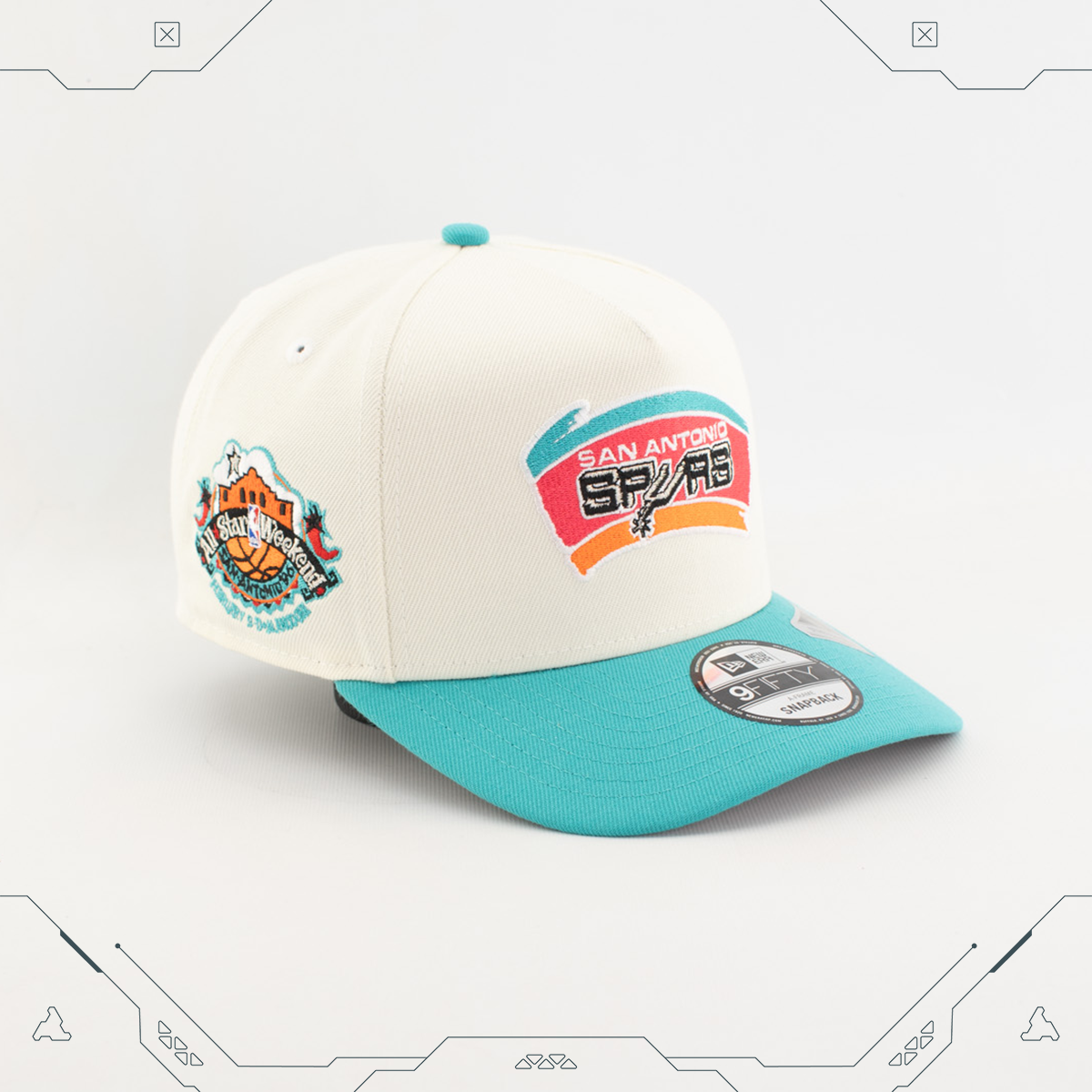 GORRA NEW ERA 9 FIFTY A-FRAME SNAPBACK SAN ANTONIO SPURS