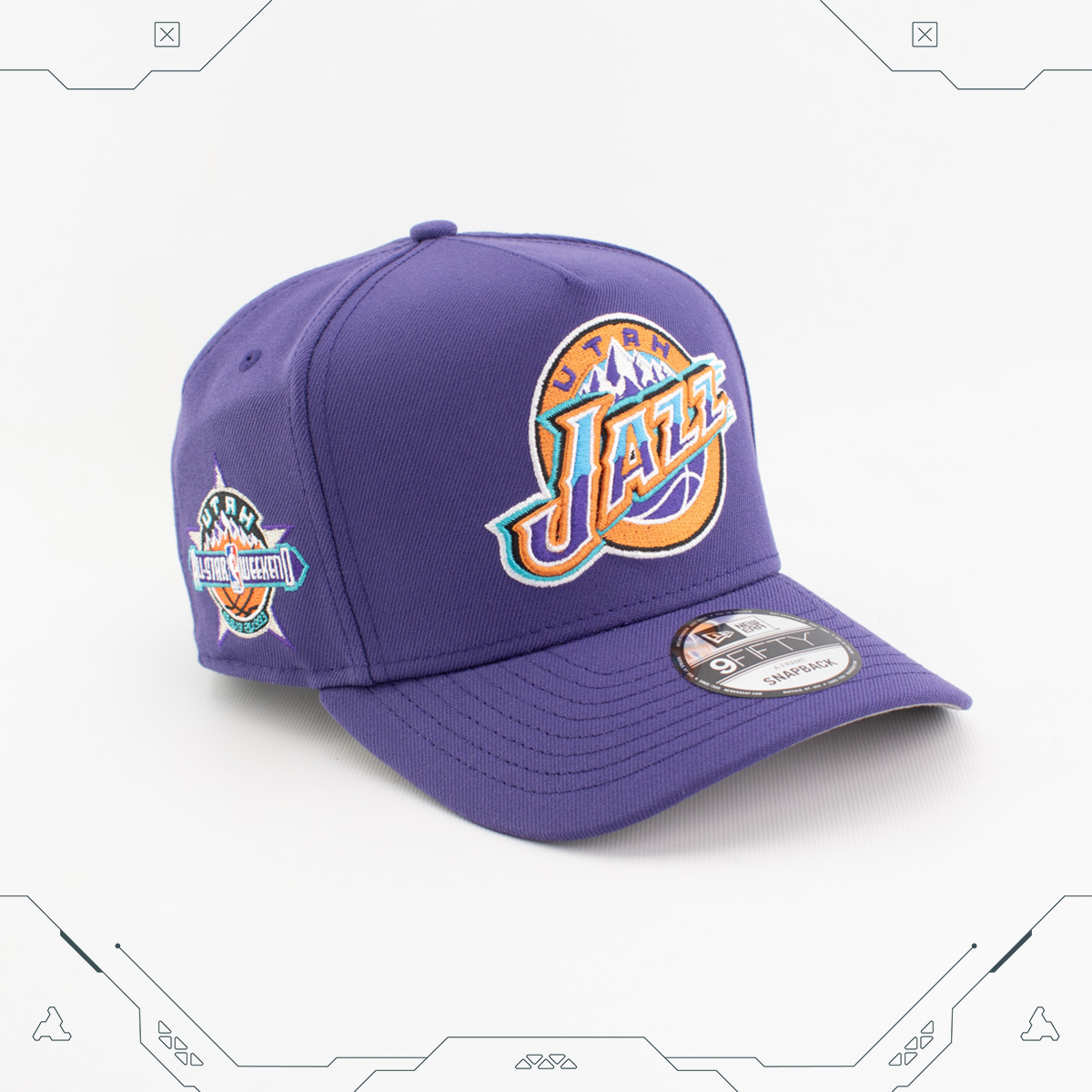 GORRA NEW ERA 9 FIFTY A-FRAME SNAPBACK UTAH JAZZ