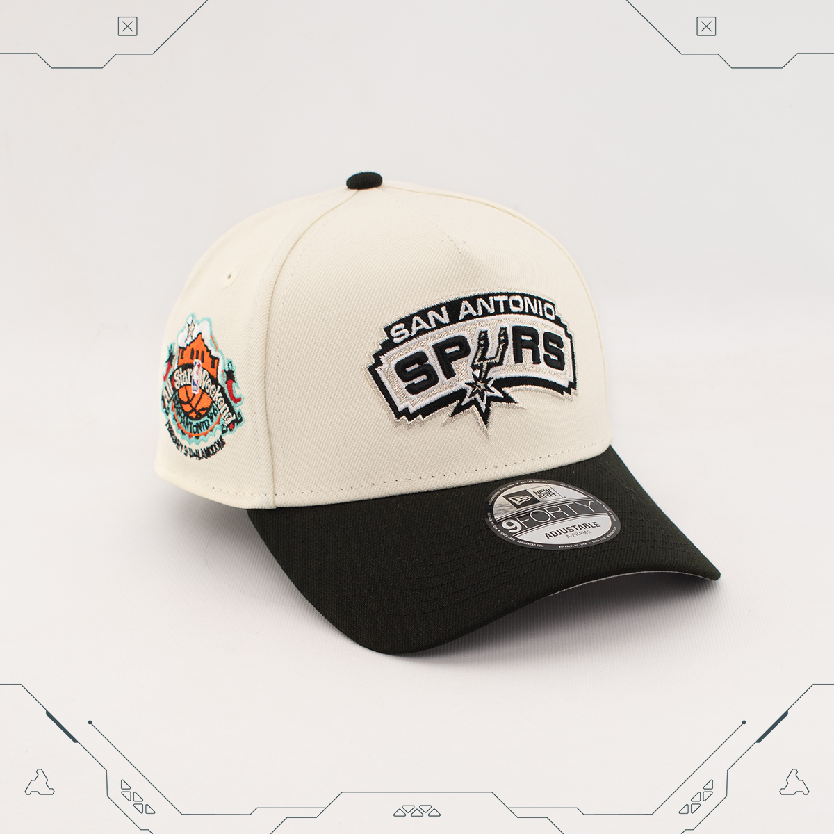GORRA NEW ERA 9 FORTY A-FRAME SNAPBACK SAN ANTONIO SPURS