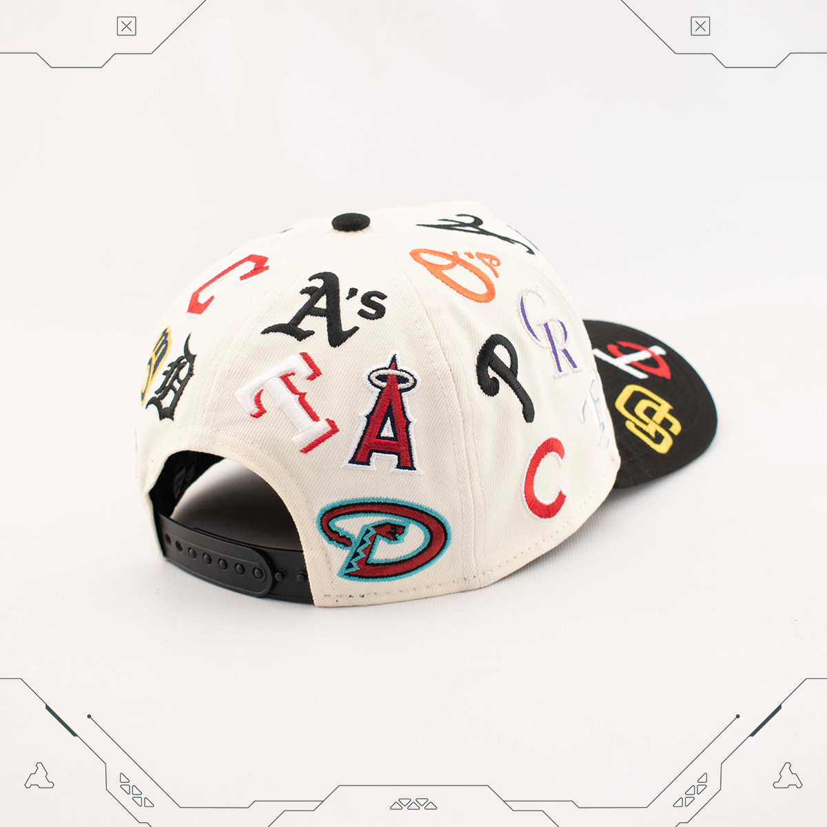 GORRA NEW ERA 9 FORTY A-FRAME SNAPBACK MULTILOGO