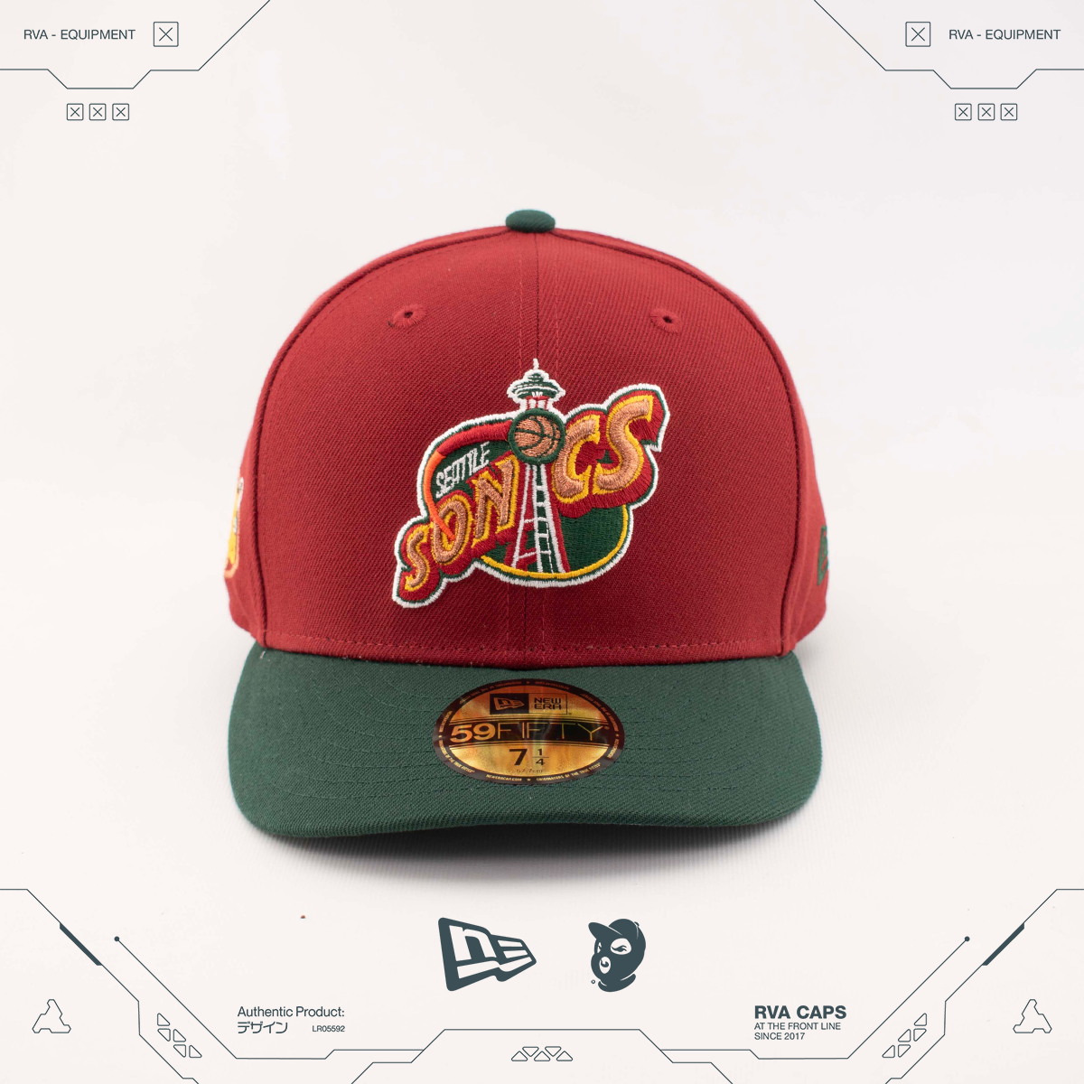 GORRA NEW ERA 59 FIFTY  SEATTLE SUPERSONICS