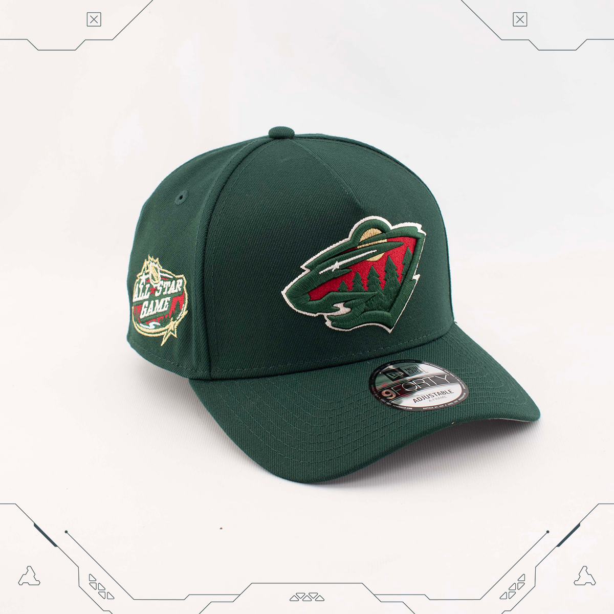 GORRA NEW ERA 9 FORTY A-FRAME SNAPBACK MINNESOTA WILD