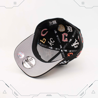 GORRA NEW ERA 9 FORTY A-FRAME SNAPBACK MULTILOGO