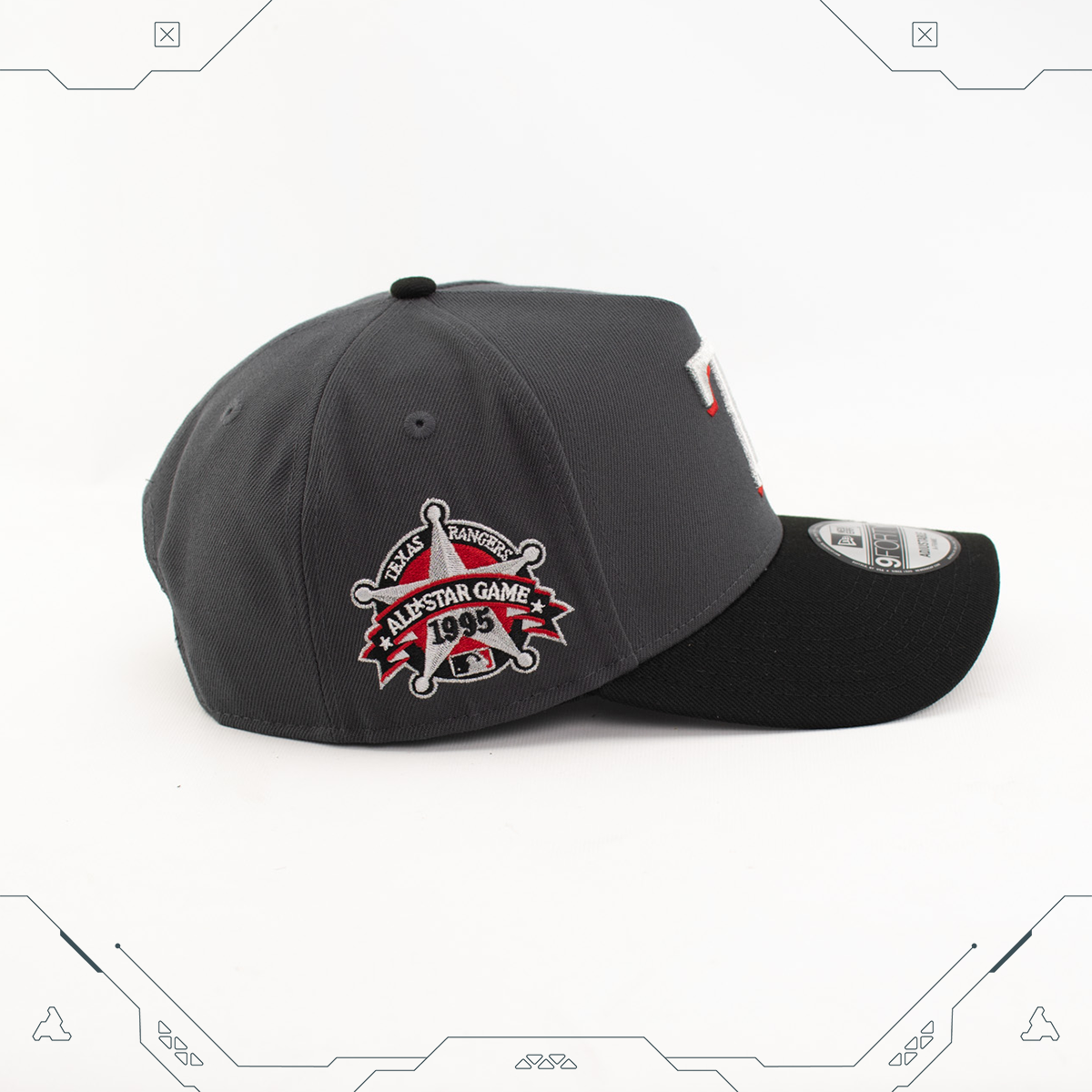GORRA NEW ERA 9 FORTY A-FRAME SNAPBACK TEXAS RANGERS