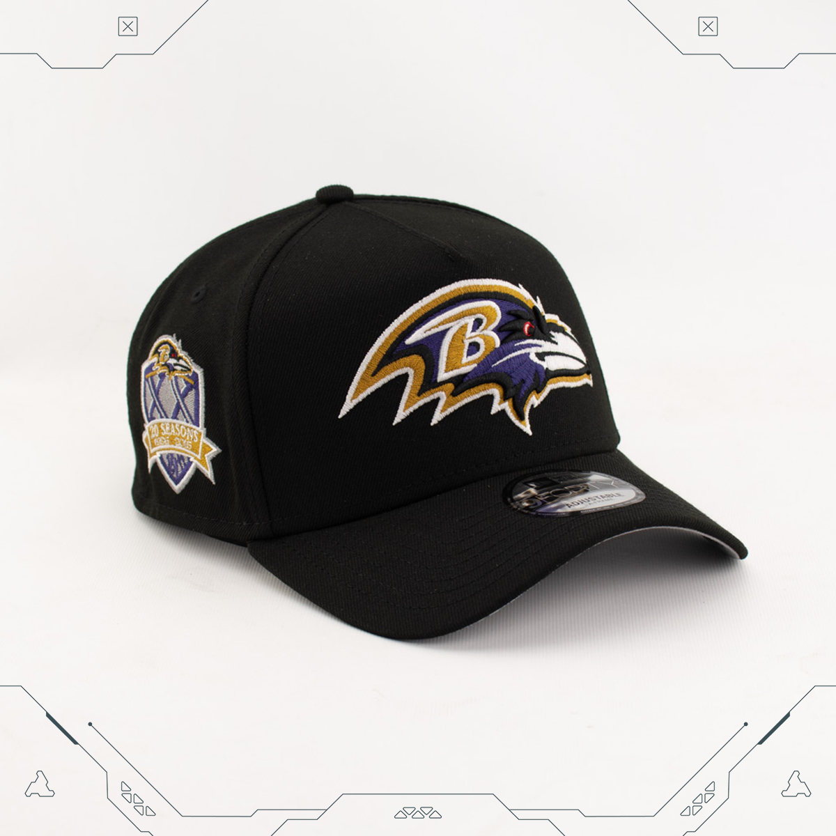 GORRA NEW ERA 9 FORTY A-FRAME SNAPBACK BALTIMORE RAVENS