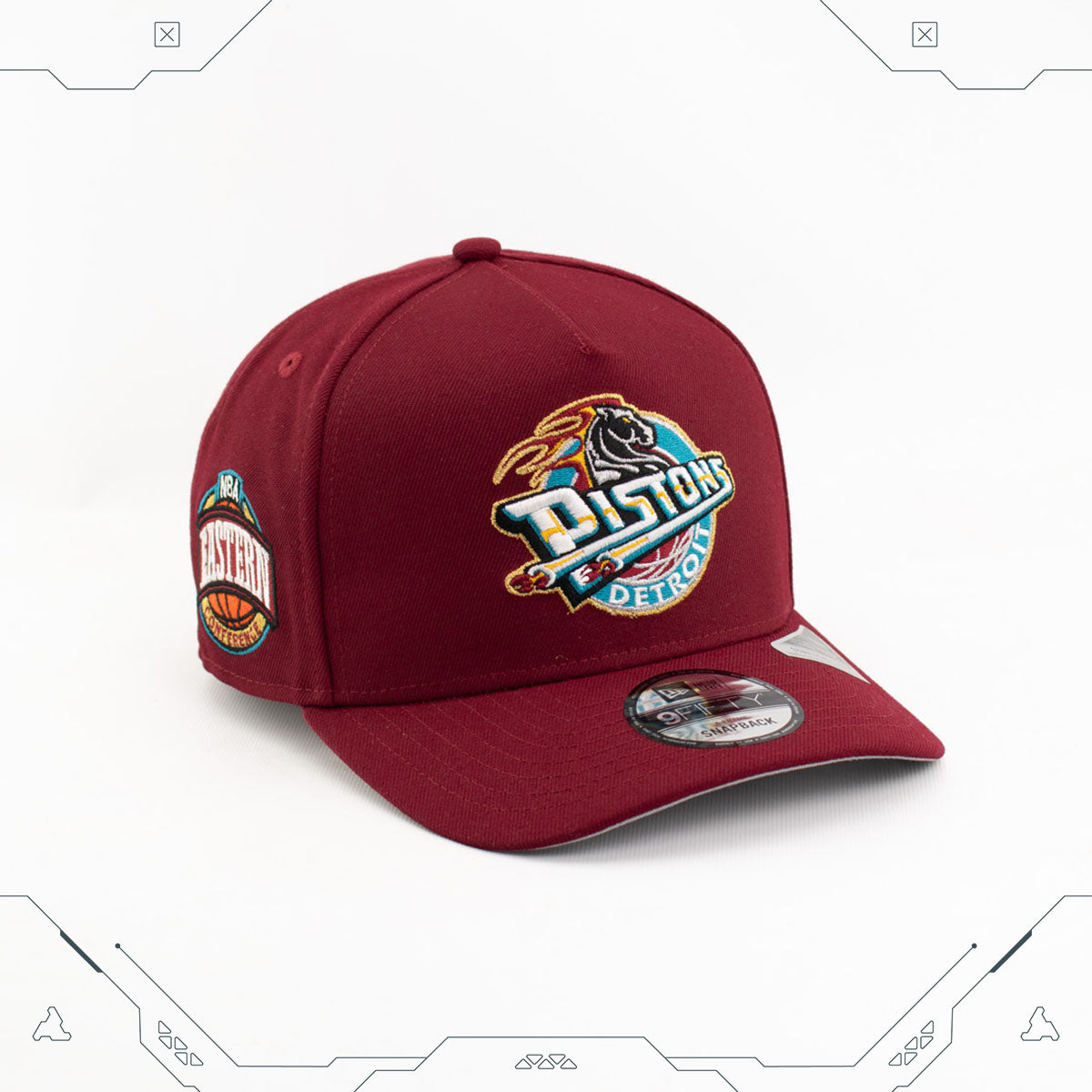 GORRA NEW ERA 9 FIFTY A-FRAME SNAPBACK DETROIT PISTONS