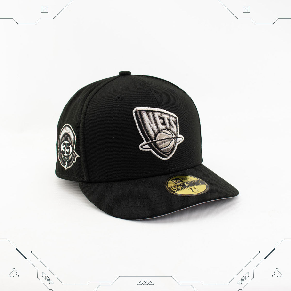 GORRA NEW ERA 59 FIFTY BROOKLYN NETS