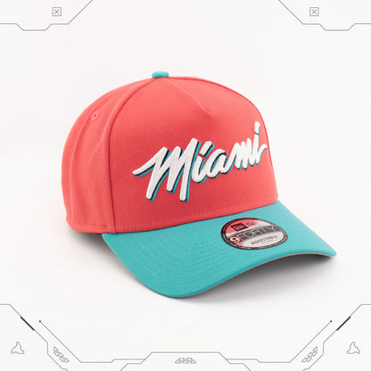 GORRA NEW ERA 9 FORTY A-FRAME SNAPBACK MIAMI HEAT