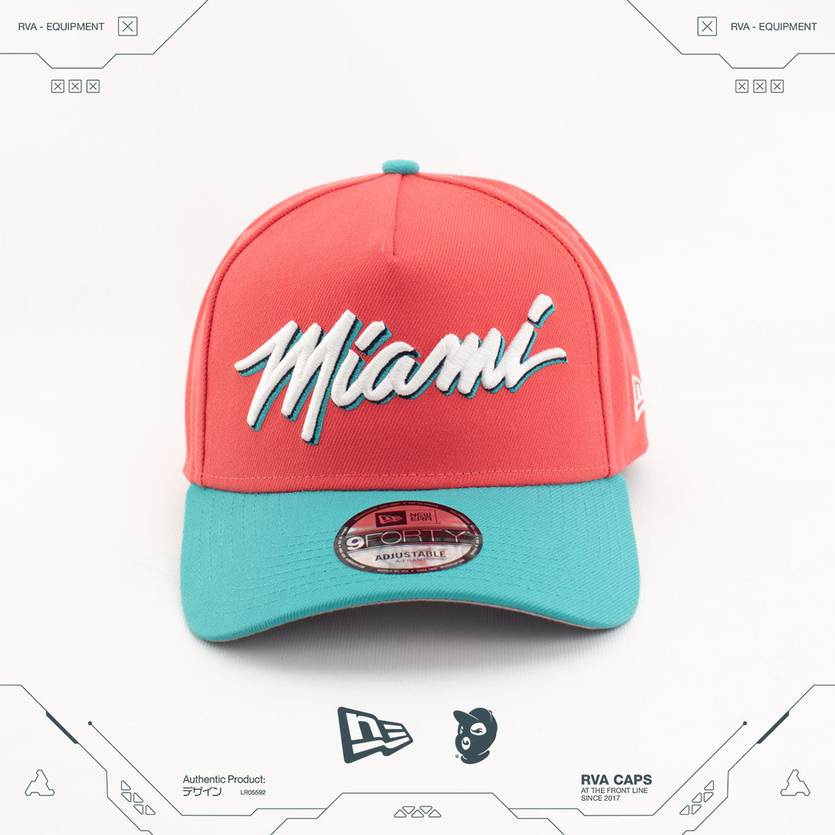 GORRA NEW ERA 9 FORTY A-FRAME SNAPBACK MIAMI HEAT