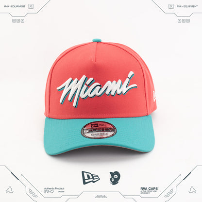 GORRA NEW ERA 9 FORTY A-FRAME SNAPBACK MIAMI HEAT