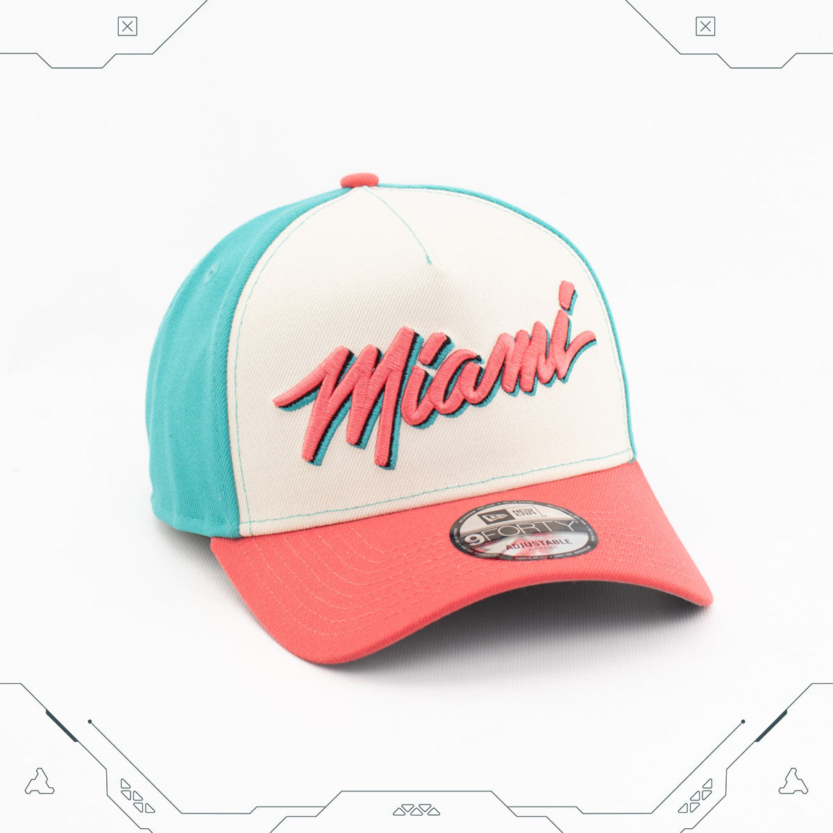 GORRA NEW ERA 9 FORTY A-FRAME SNAPBACK MIAMI HEAT