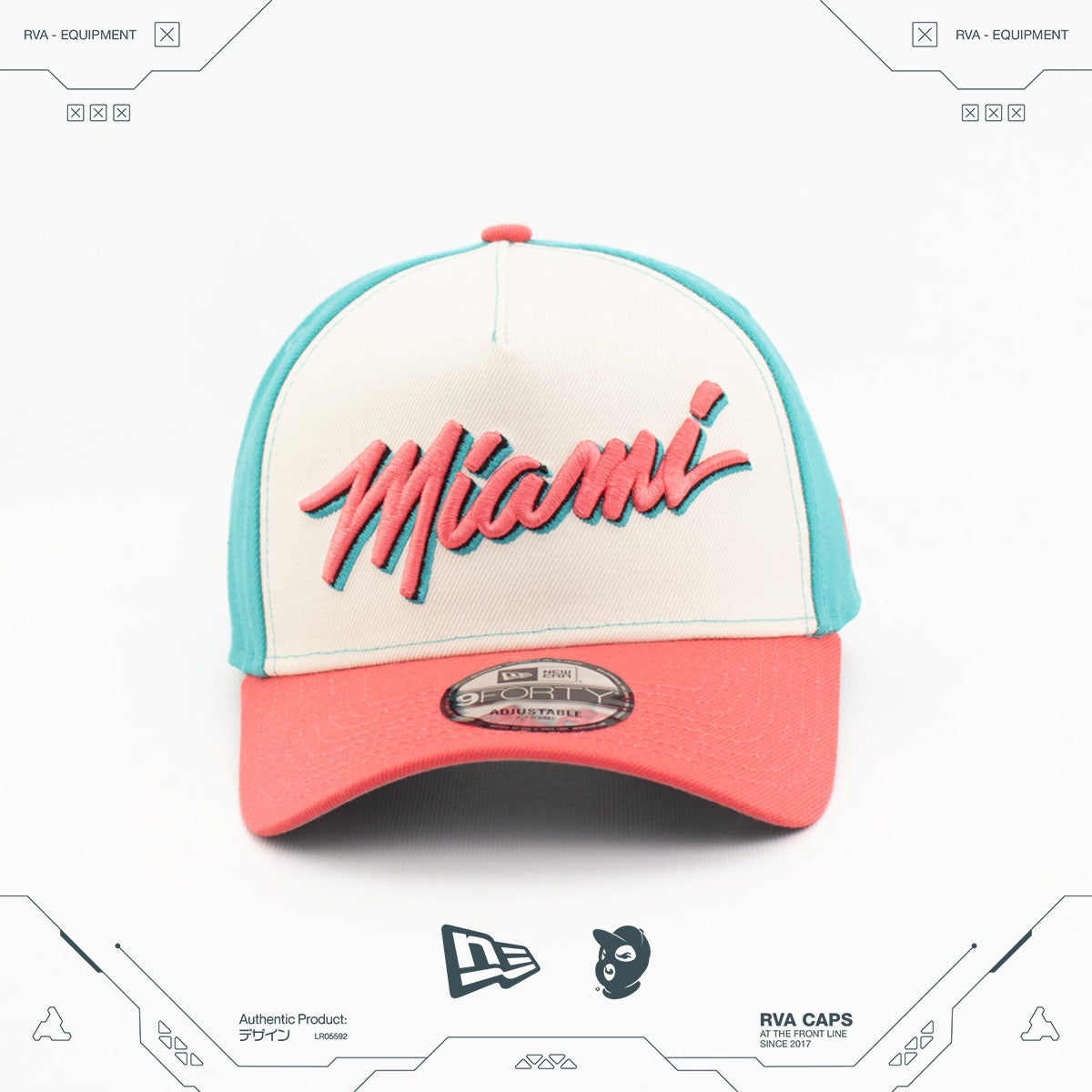 GORRA NEW ERA 9 FORTY A-FRAME SNAPBACK MIAMI HEAT