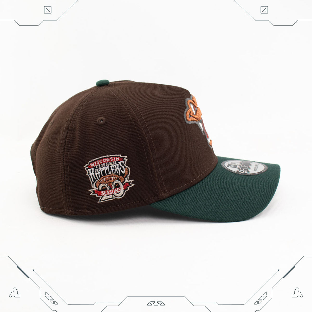 GORRA NEW ERA 9 FORTY A-FRAME SNAPBACK WISCONSIN TIMBER RATTLERS