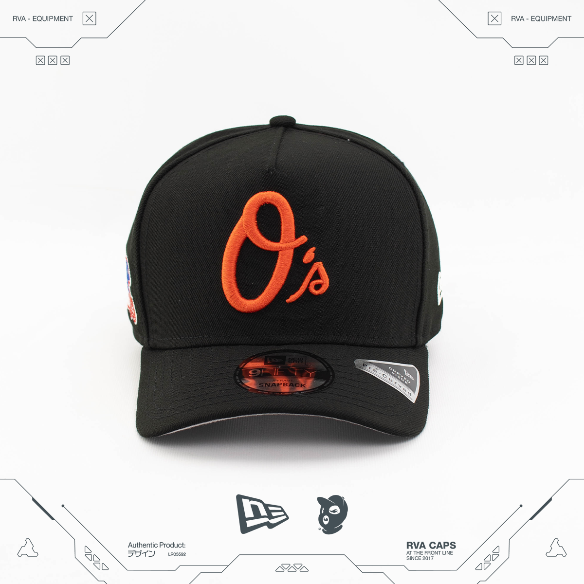 GORRA NEW ERA 9 FIFTY A-FRAME SNAPBACK BALTIMORE ORIOLES