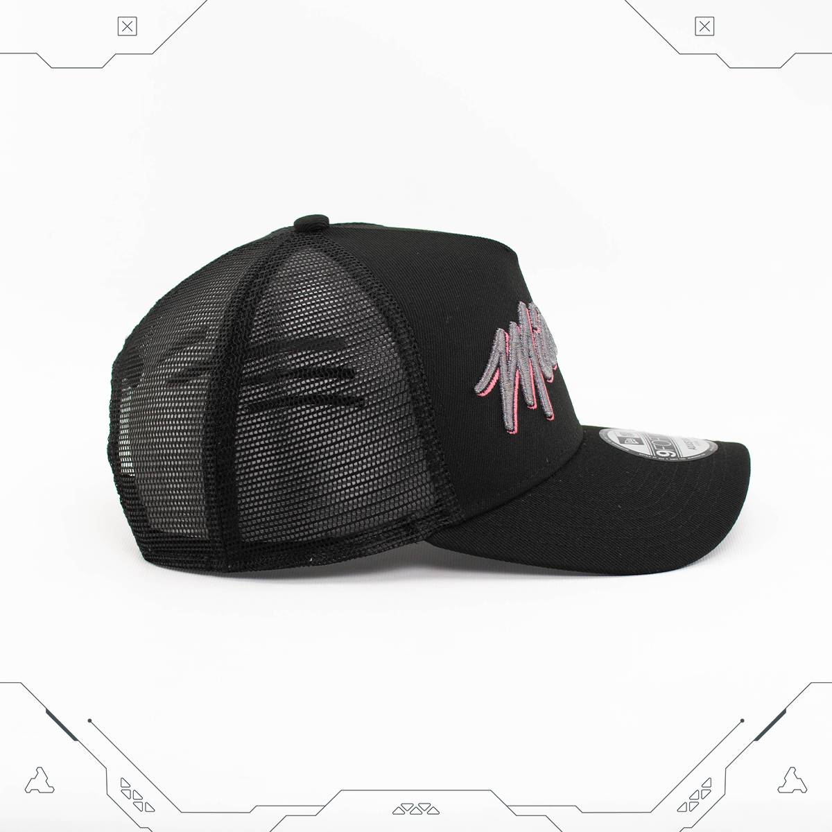 GORRA NEW ERA 9 FORTY A-FRAME TRUCKER SNAPBACK MIAMI HEAT