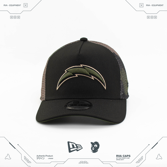 GORRA NEW ERA 9 FORTY A-FRAME TRUCKER SNAPBACK LOS ANGELES CHARGERS