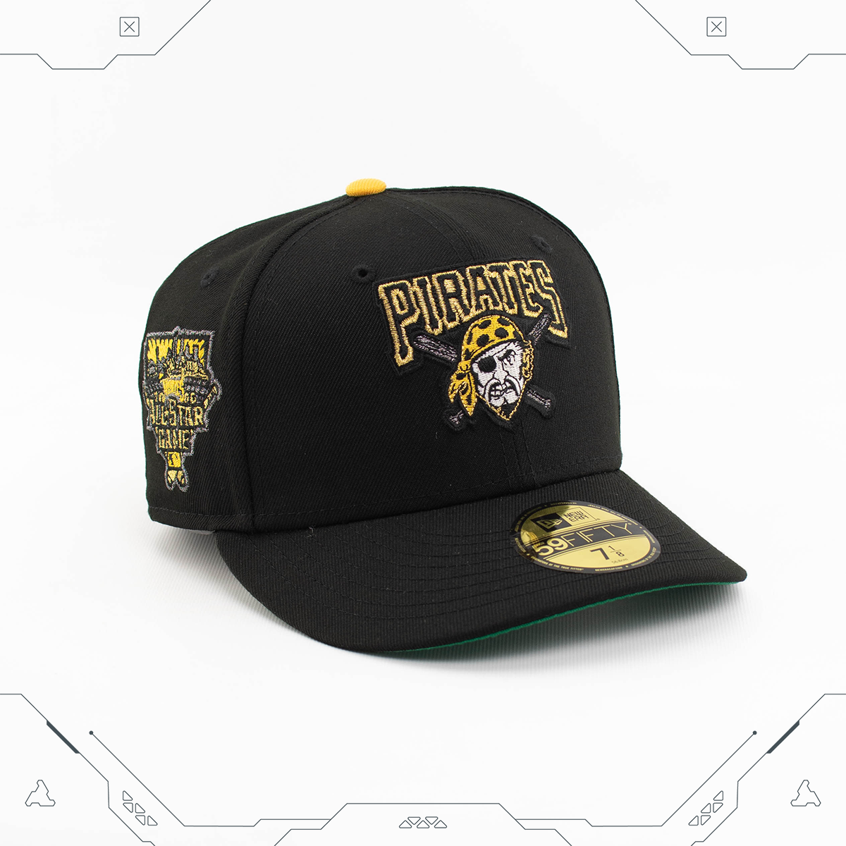 GORRA NEW ERA 59 FIFTY PIRATAS PITTSBURHG
