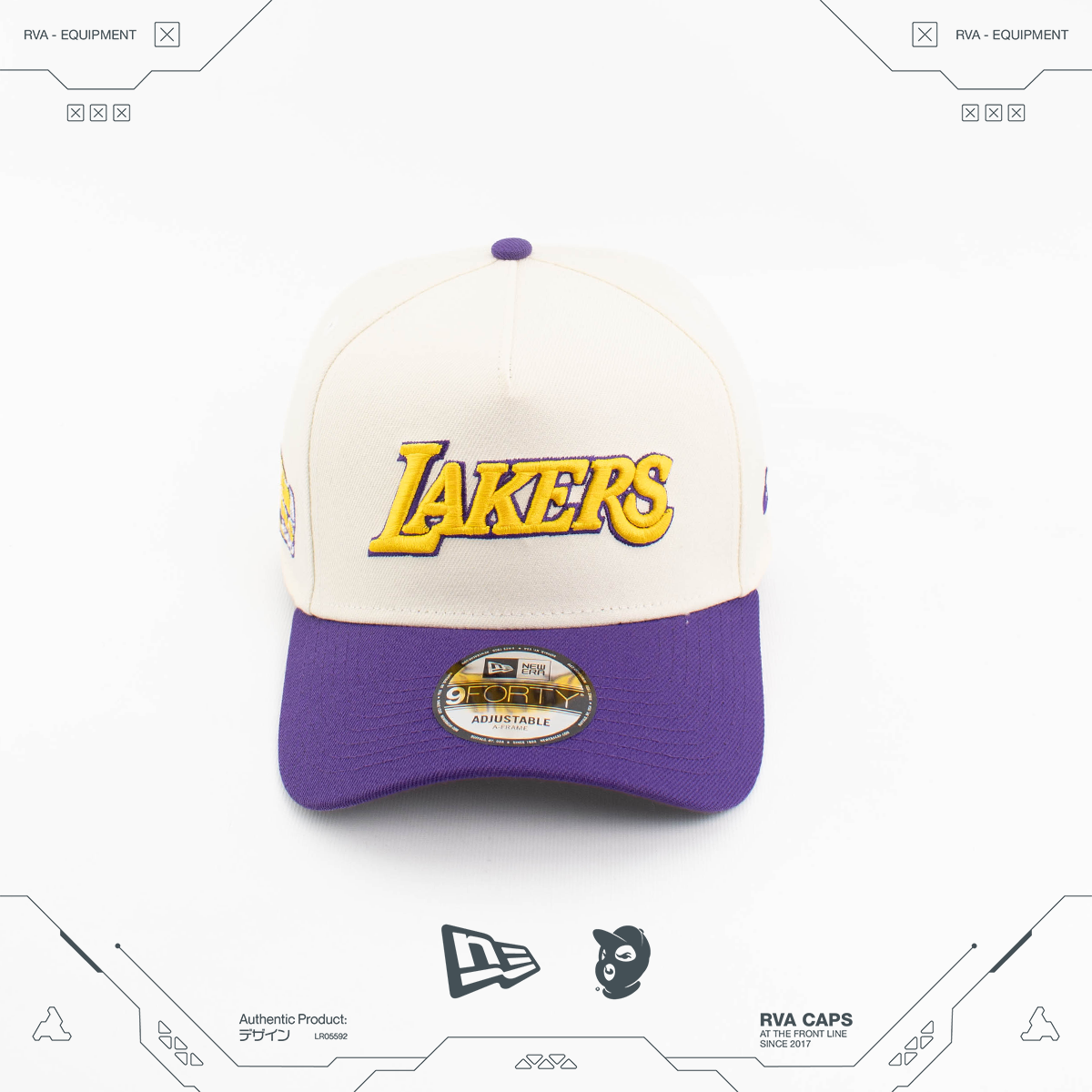 GORRA NEW ERA 9 FORTY A-FRAME LOS ANGELES LAKERS