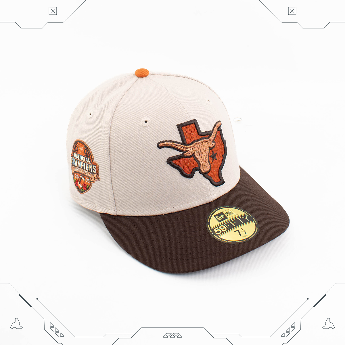 GORRA NEW ERA 59 FIFTY UNIVERSIDAD DE TEXAS