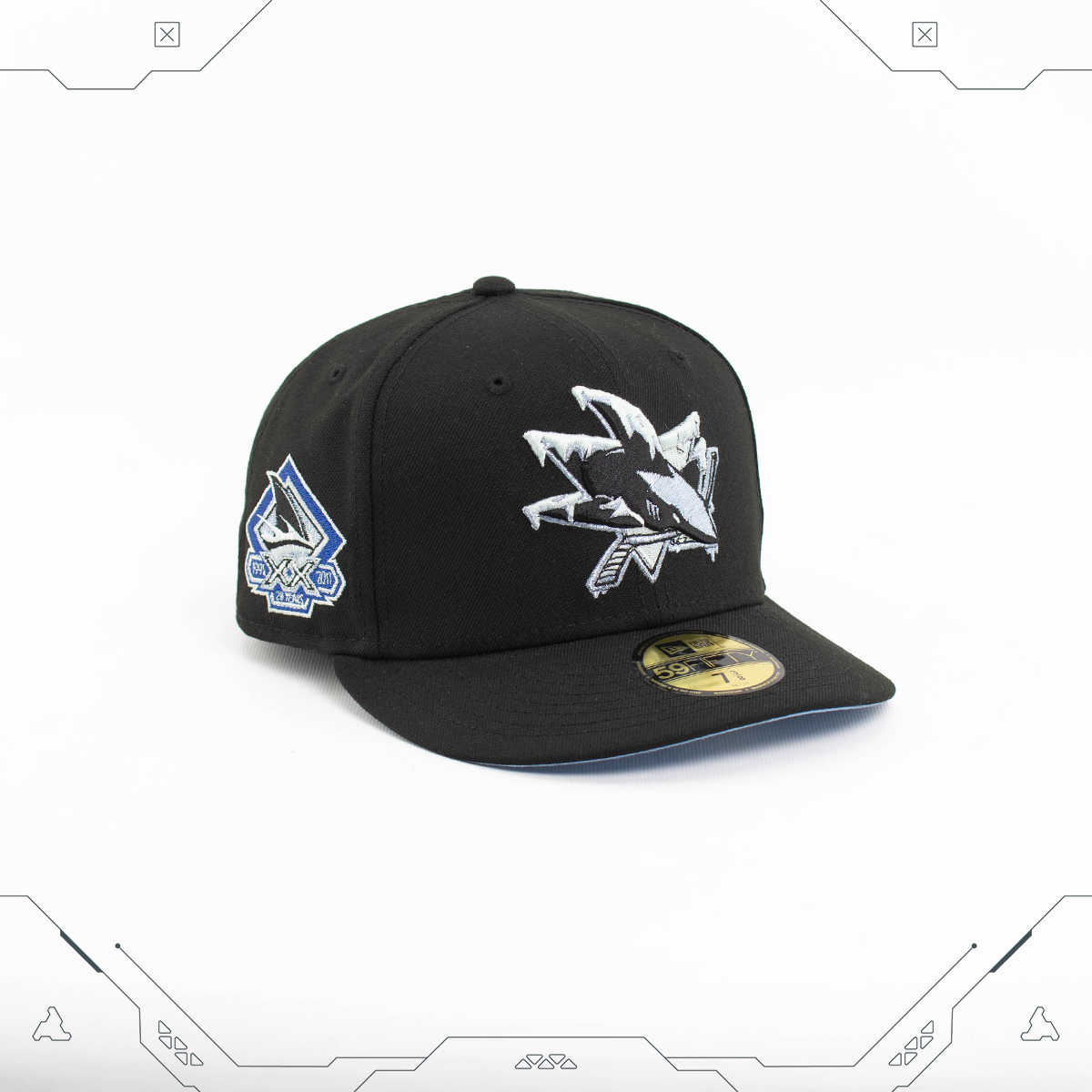 GORRA NEW ERA 59 FIFTY SAN JOSE SHARKS